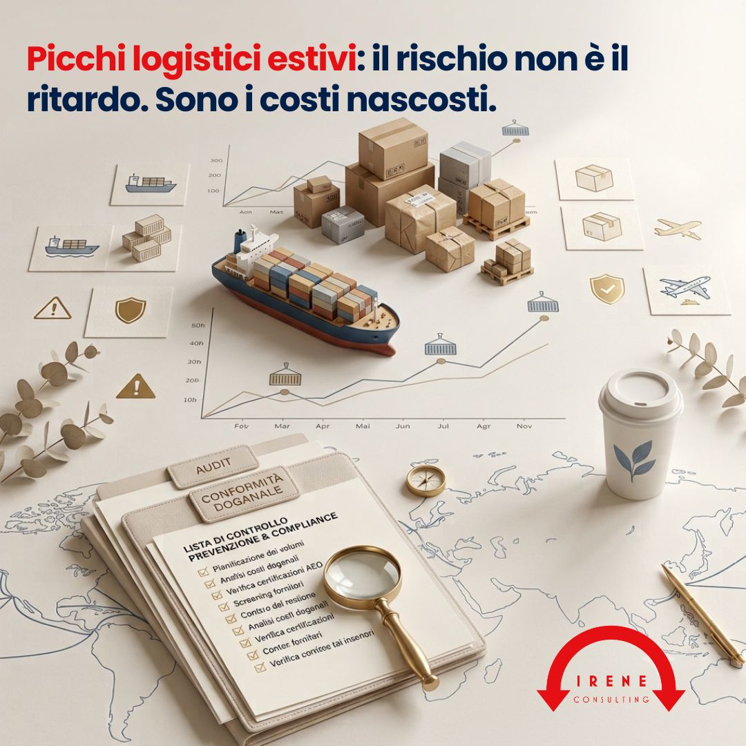 Picchi logistici e commercio internazionale: il costo nascosto delle verifiche trascurate